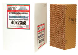 Dial 23 in. H X 40 in. W Brown Cellulose Evaporative Cooler Rigid Media