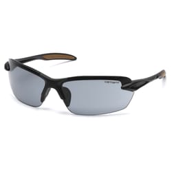 Carhartt Spokane Half Frame Safety Glasses Gray Lens Black/Tan Frame 1 pc