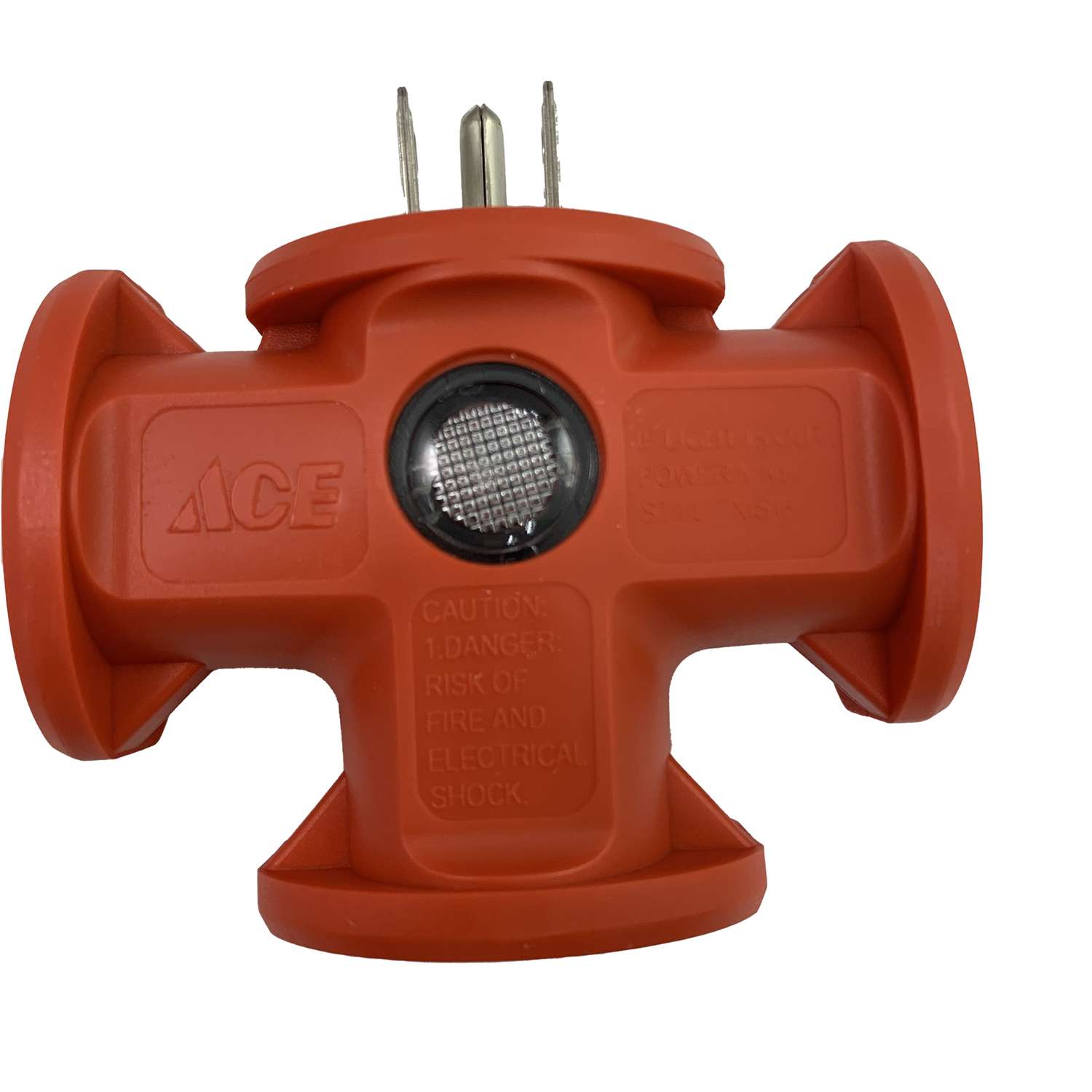 Ace Grounded 3 outlets Adapter 1 pk - Ace Hardware