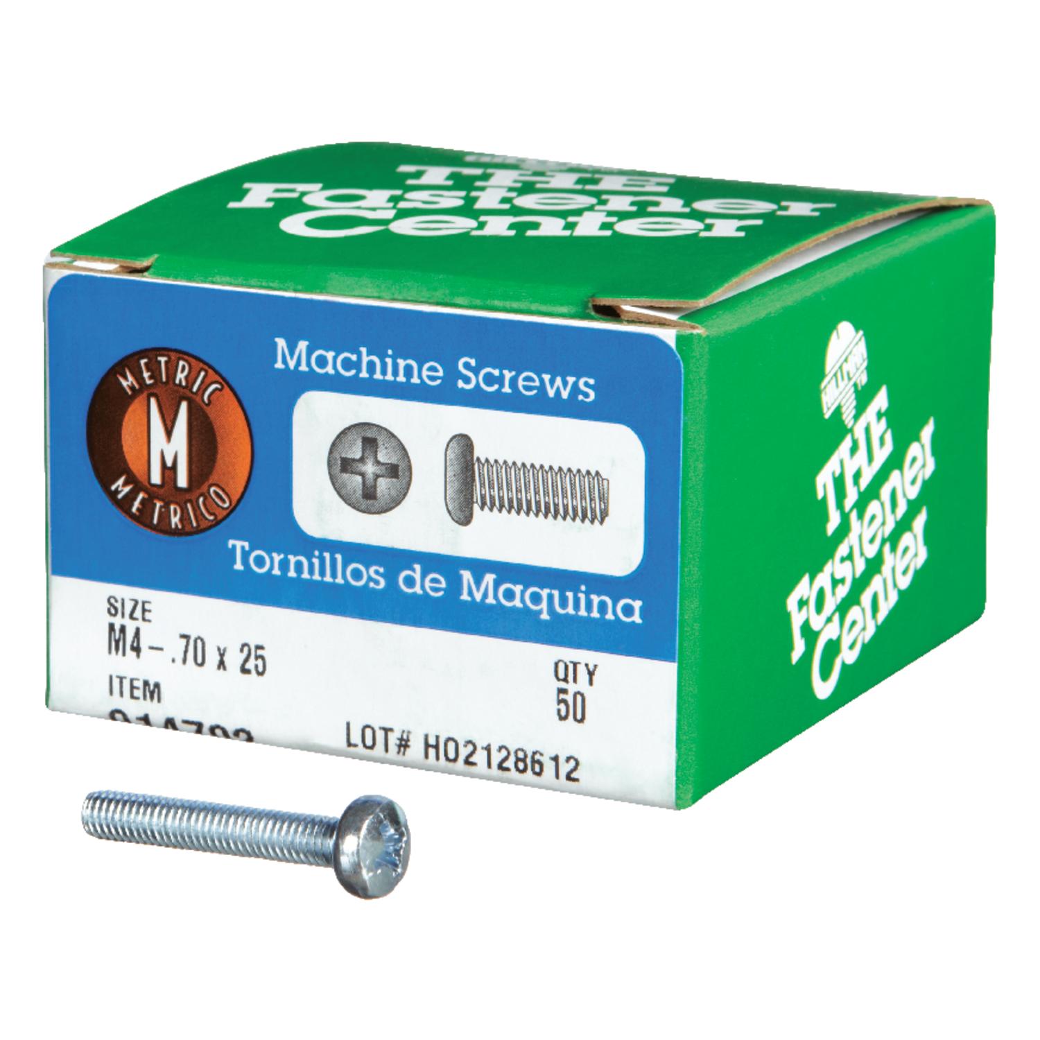 10-32 X 3/4 In. Pan Head Phillips Machine Screws - 18-8 Stainless