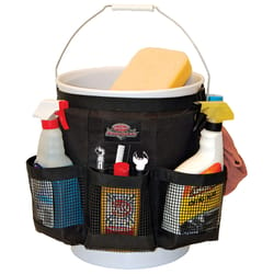 Bucket Boss Wash Boss 12 in. W X 11-3/4 in. H Bucket Organizer 9 pocket Black