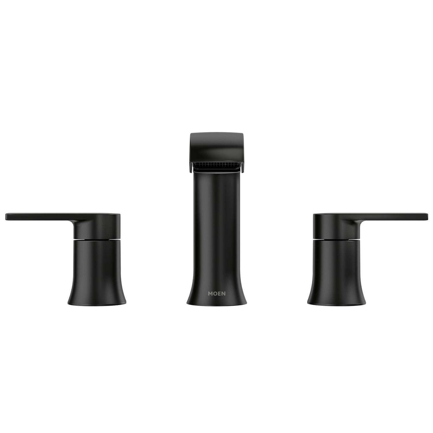 Moen Genta Matte Black Bathroom Faucet 816 in. Ace Hardware