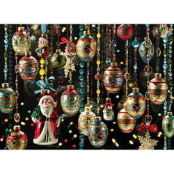 Cobble Hill Christmas Ornaments Jigsaw Puzzle 1000 pc