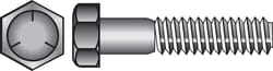 HILLMAN 1/2 in. D X 4-1/2 in. L Heat Treated Zinc Steel Hex Head Cap Screw 25 pk