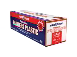 Film-Gard  12 ft. W x 400 ft. L x 0.35 mil  Painter's Plastic  Sheeting 