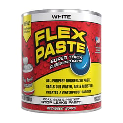 Flex Seal Family of Products Flex Paste White Rubberized Paste 3 lb