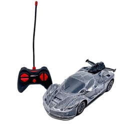 Flipo Light-Up RC Sports Car Black/Clear