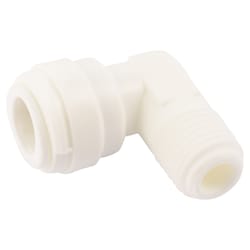 SharkBite Push to Connect 3/8 in. PTC X 1/4 in. D MIP Plastic Elbow