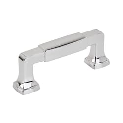 Amerock Stature Transitional Bar Cabinet Pull 3 in. Polished Chrome Silver 1 pk