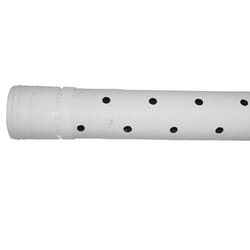 Advance Drainage Systems 3 in. D X 10 ft. L Polyethylene Slotted Sewer and Drain Pipe