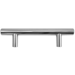 Laurey Melrose T-Bar Cabinet Pull 3 in. Polished Chrome Silver 5 pk