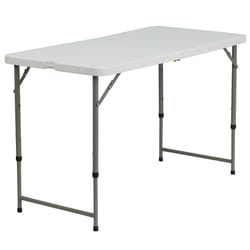 Flash Furniture Contemporary 23.75 in. W X 48 in. L Rectangular Folding Table