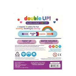 OOLY Double Up Assorted Color Crayons 6 pk