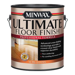 Minwax Semi-Gloss Clear Water-Based Ultimate Floor Finish 1 gal