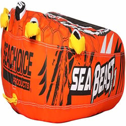 Seachoice Sea Beast Nylon Inflatable Multicolored Towable Tube 48 in. H X 50 in. W X 50 in. L