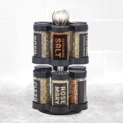 Lifetime Kamenstein Madison ABS/Stainless Steel Spice Rack 12 cups