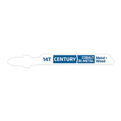 Century Drill & Tool 2-3/4 in. Bi-Metal T-Shank Jig Saw Blade 14 TPI 1 pk