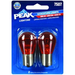 Peak Halogen Parking/Stop/Tail/Turn Miniature Automotive Bulb 7507