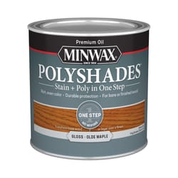 Minwax PolyShades Semi-Transparent Gloss Olde Maple Oil-Based Polyurethane Stain/Polyurethane Finish