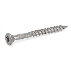 HILLMAN Power Pro No. 9 in. X 2 in. L Stainless Steel Star Flat Head Exterior Deck Screws 35 pk