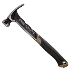 Spec Ops 20 oz Smooth Face Claw Hammer 9.25 in. Polypropylene/TPR Handle