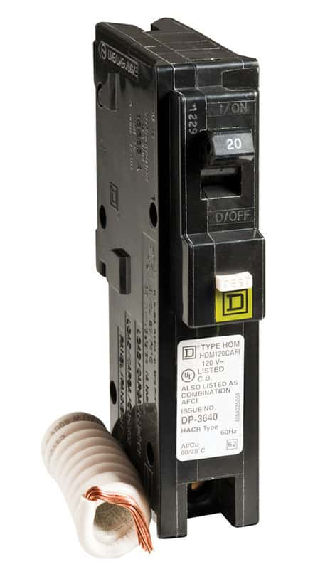 Square D HomeLine 20 amps Surge Single Pole Circuit Breaker - Ace Hardware