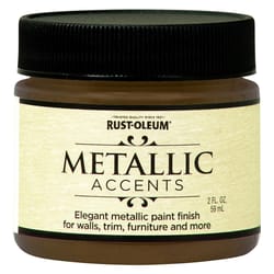 Rust-Oleum Metallic Accents Metallic Bronze Medal Water-Based Paint Exterior and Interior 2 oz