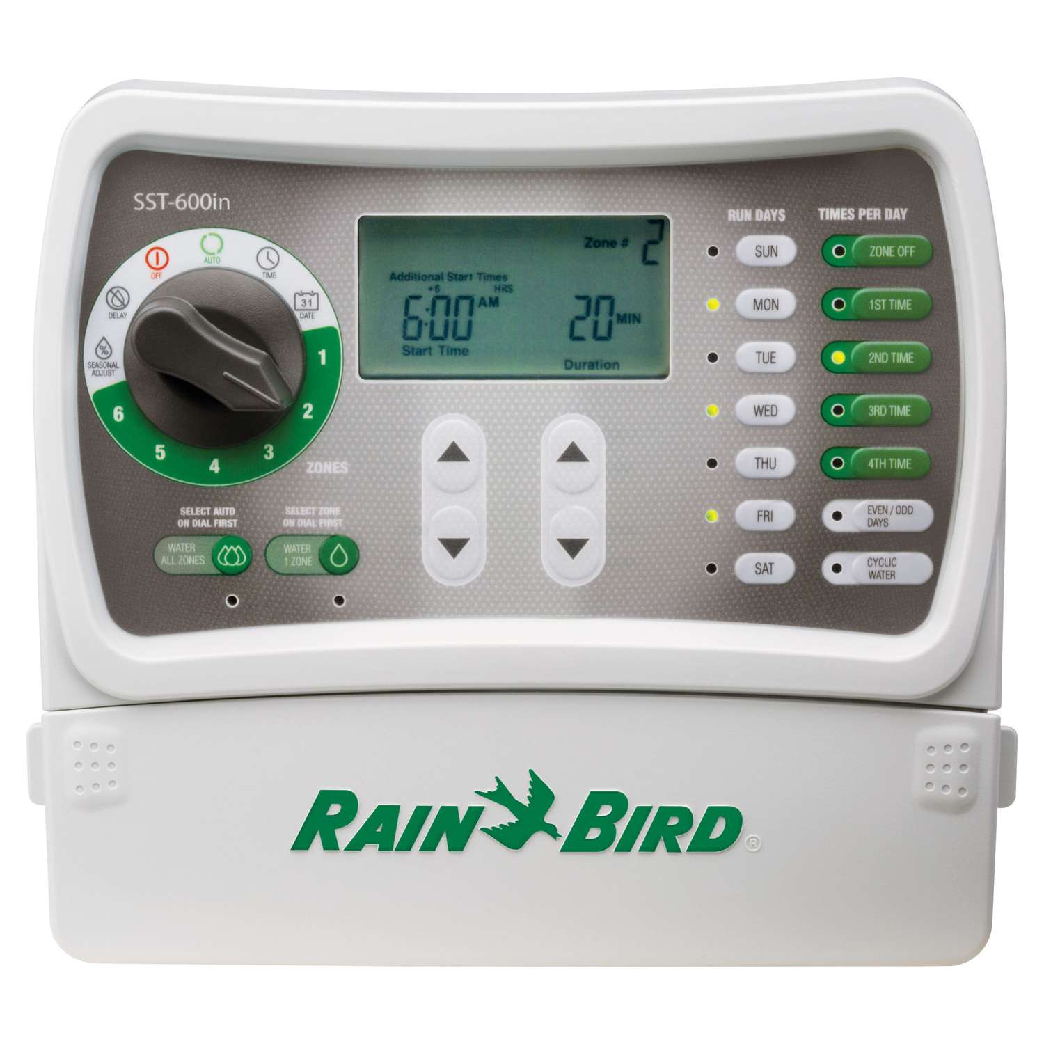 Rain Bird Programmable 6 Zone Sprinkler Timer Ace Hardware 