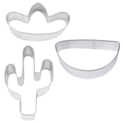 R&M International Silver Steel Cookie Cutter