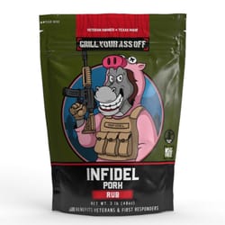 Grill Your Ass Off Infidel Pork BBQ Rub 48 oz