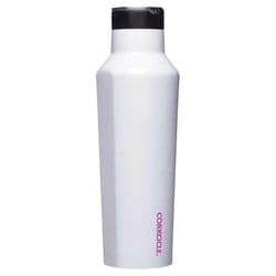 Corkcicle Sport Canteen 20 fl. oz. White BPA Free Unicorn Magic Insulated Bottle