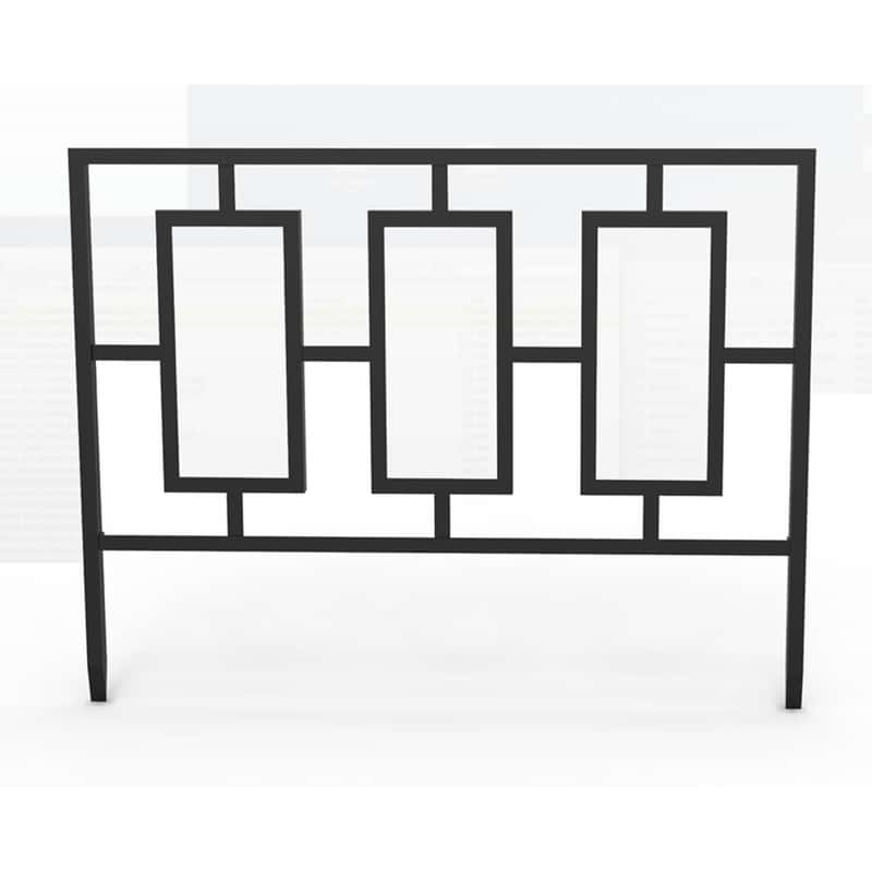 Panacea 18 in. L X 14 in. H Steel Black Contemporary Garden Edging