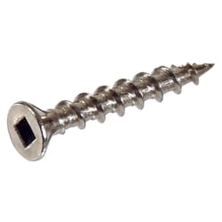 HILLMAN Project Center No. 8 Ga. X 1-1/4 in. L Stainless Steel Square Flat Head Deck Screws 25 pk