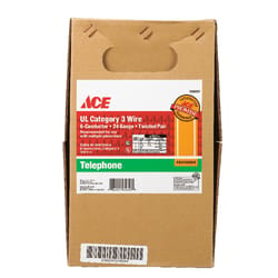 Ace 1000 ft. L Ivory Category 3 Twisted Pair Wire