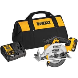 DEWALT 20V MAX 6-1/2 in. Cordless Brushed Circular Saw Kit (Battery & Charger)