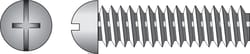 HILLMAN No. 10-24 X 1/2 in. L Combination Round Head Zinc-Plated Steel Machine Screws 100 pk