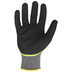 Ironclad Touchscreen Work Gloves Black/Gray/Green XXL 1 pair