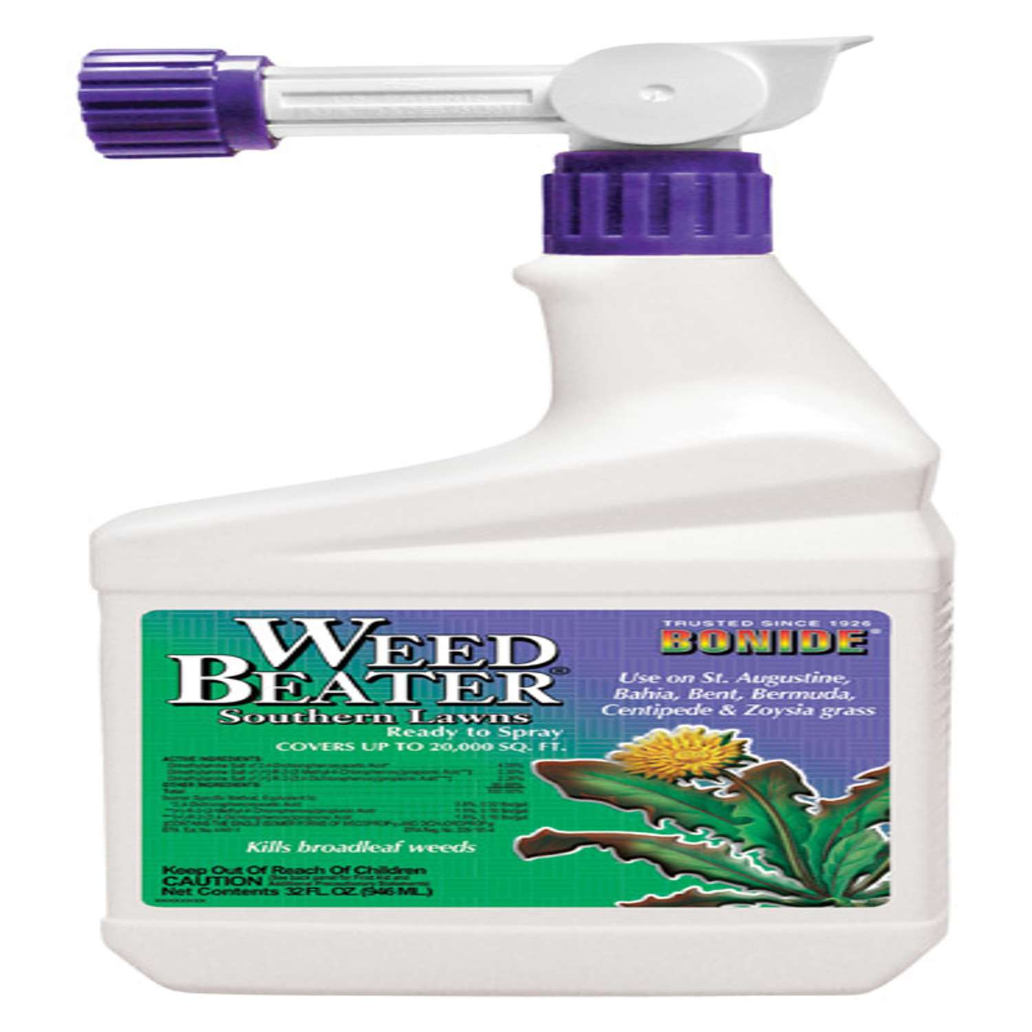 Bonide Weed Beater Broadleaf Killer RTS HoseEnd Concentrate 32 oz