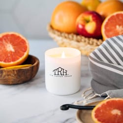 The Rustic House White Grapefruit/Jambu Scent Candle 8 oz
