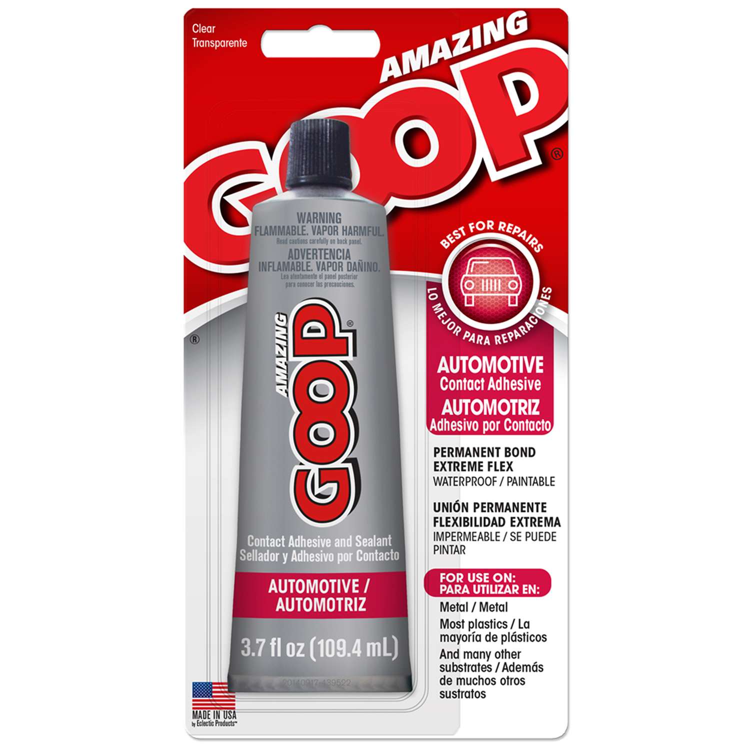 Goop High Strength Automotive Adhesive Liquid 3.7 oz Ace Hardware