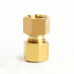 ATC 1/4 in. Compression in. X 1/8 in. D FPT Brass Coupling