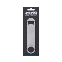 Houdini Silver Stainless Steel Manual Bottle Opener