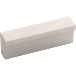 Hickory Hardware Streamline Contemporary Bar Cabinet Pull 1-1/4 in. Toasted Nickel 1 pk