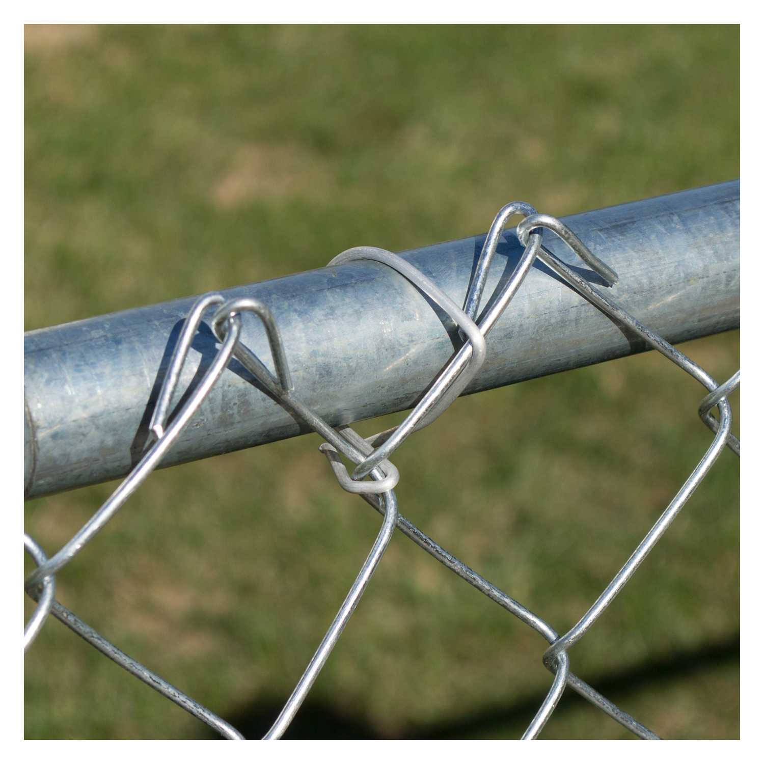 YardGard .787 in. H x .557 ft. L Aluminium Fence Ties Silver - Ace Hardware