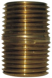 JMF Company 1/8 in. MPT Brass Close Nipple