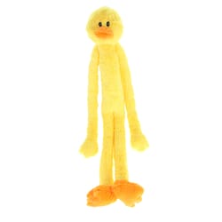 Multipet Yellow Plush Swingin Slevins Duck Dog Toy Extra Large 1 pk