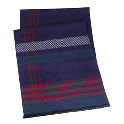 Mad Man Noble Reversible Scarf Navy/Red One Size Fits All