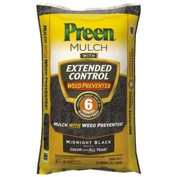 Preen Black Hardwood Mulch 2 cu ft