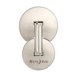 Nite Ize FlipOut Silver Cell Phone Handle and Stand For All Mobile Devices