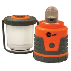 UST Brands 30 Day DURO 7.27 in. Plastic Orange Lantern